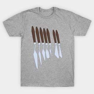 Palette knives set T-Shirt